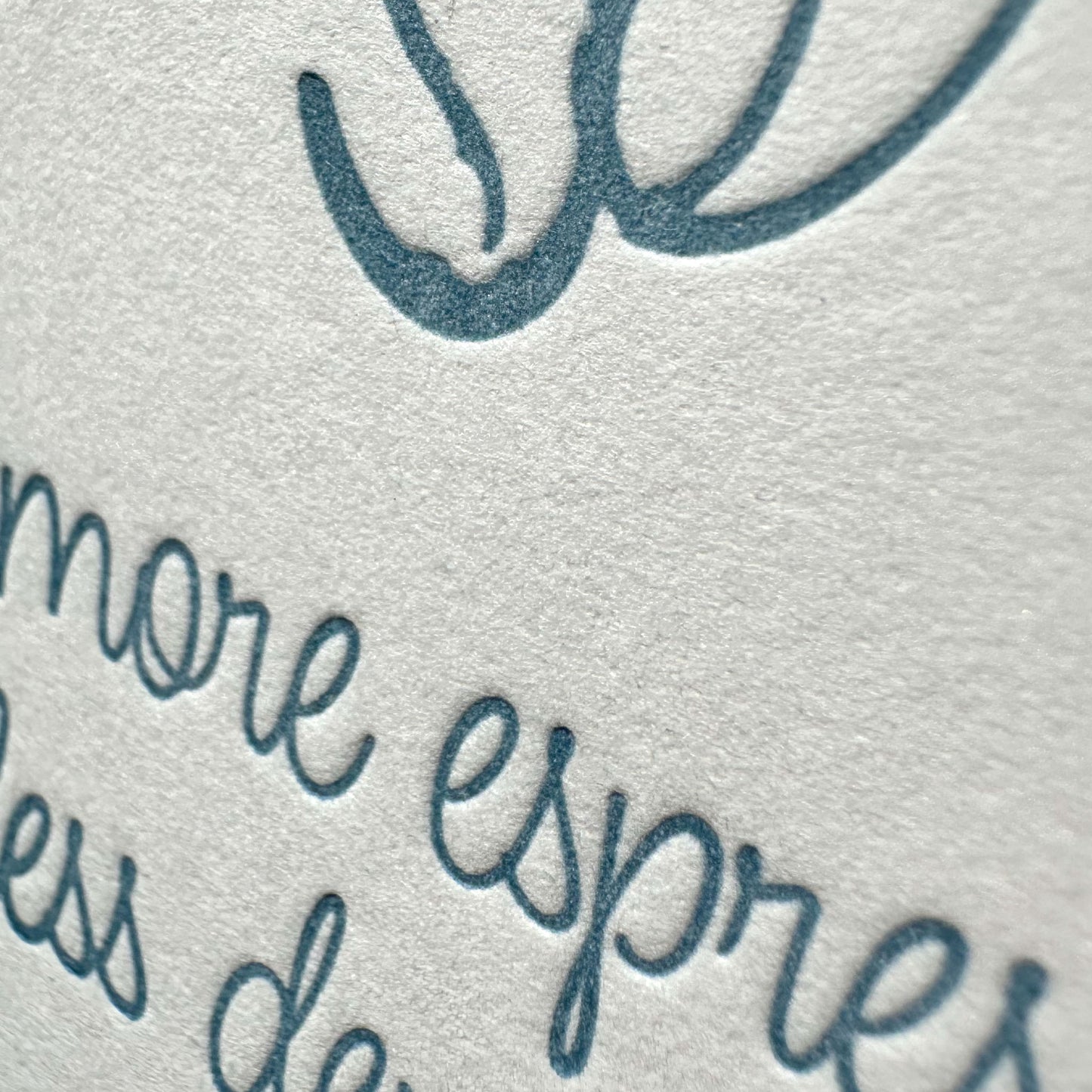 More espresso. Less depresso