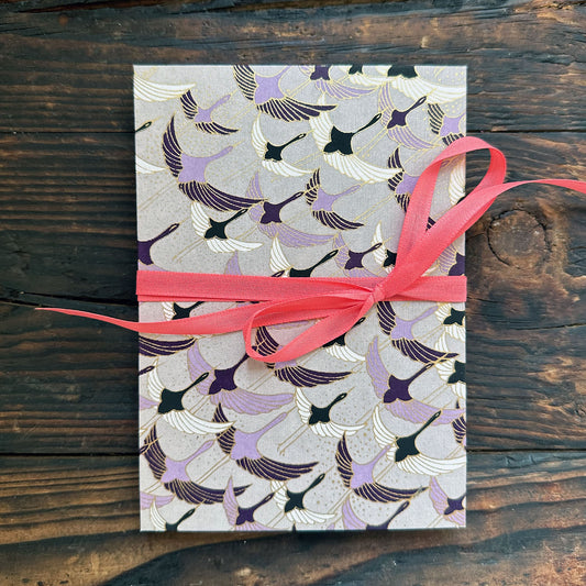 Leporello "Kraniche #2"